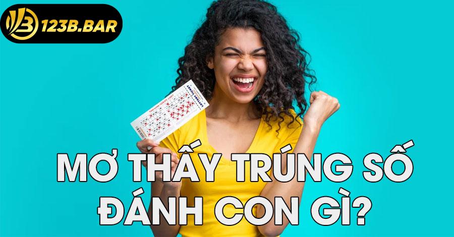 mơ thấy trúng số